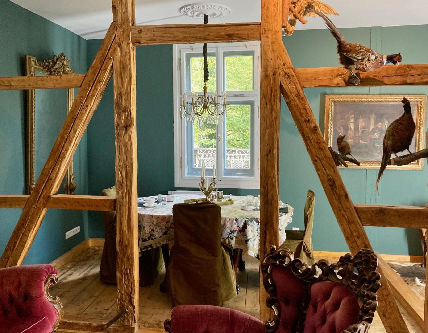 Jagdschloss Hummelshain B&B Esterno foto